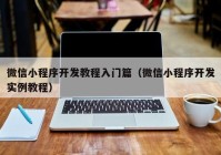 微信小程序开发教程入门篇（微信小程序开发实例教程）